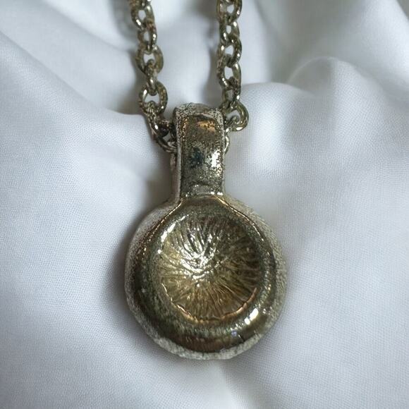 DIOR Multi-Chain Link Silver Choker Necklace and Small Rhinestone Charm Necklace - Picture 16 of 16